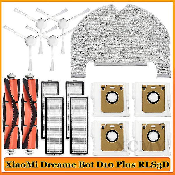 Xiaomi Dreame D10 Plus RLS3D Robotstøvsuger Tilbehør Kompatible Dele[JUN]-FF-