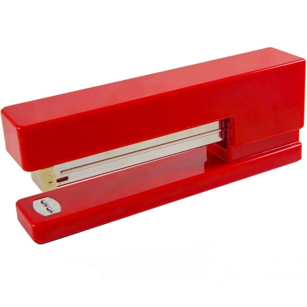 PAPIR Moderne skrivebordshæftemaskine - Rød