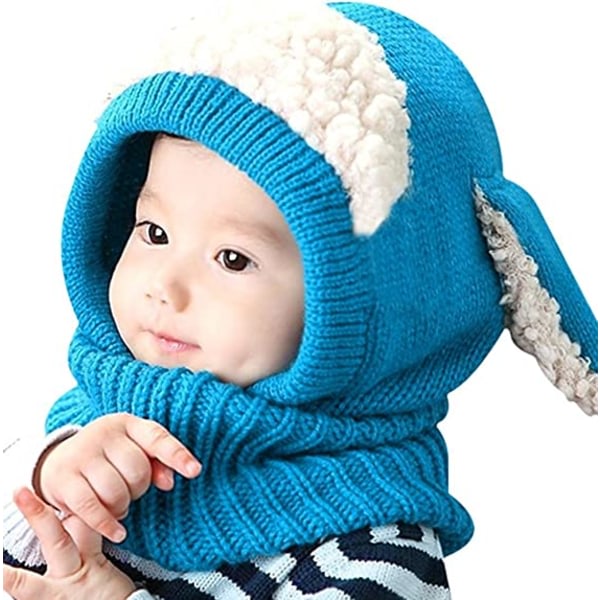 Koreansk vintervalpeform One Piece Ull Baby Cape Varmt sjal Ba