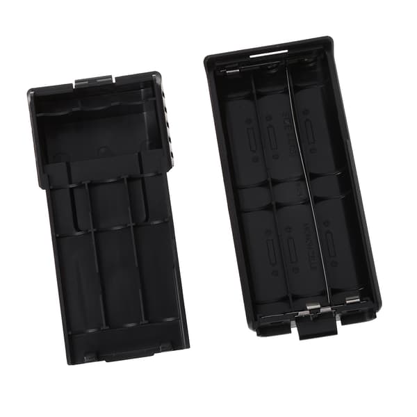 High Quality BaoFeng BF-UV5R Walkie Talkie Speaker Extended 6x AA Battery for Shell Pack Case-FF-