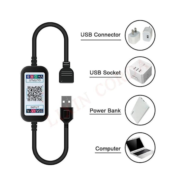 Smart WiFi LED-ljusremsa - 10m RGB Flerfärgad, Appstyrd, Perfekt för TV-bakgrund, Hemköksdekoration