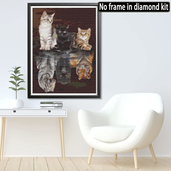 5D fuld diamant maleri Tiger, DIY diamant broderi maleri