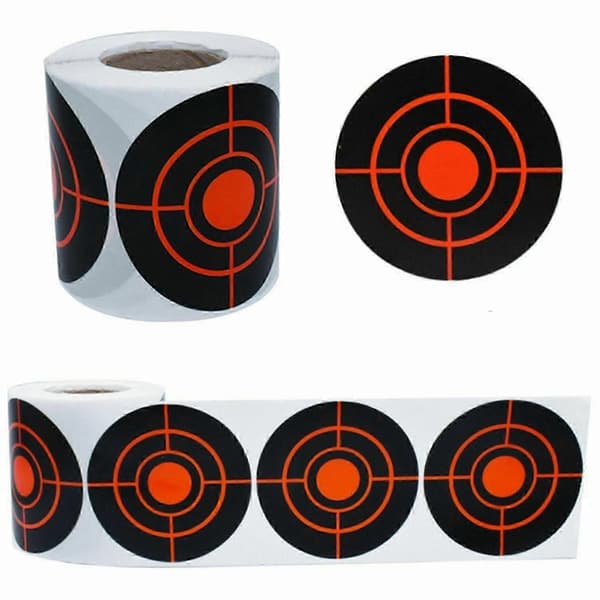 250 stk/rull Mål Selvklebende Mål Splatter Reactive Klistremerker (C)