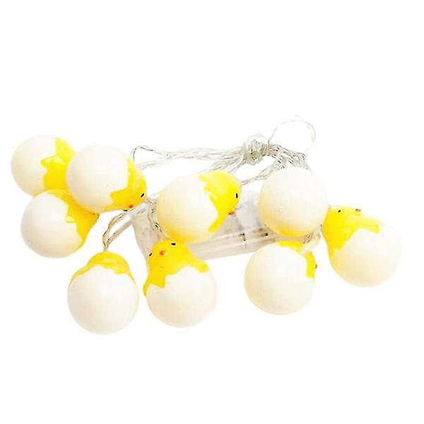 1 set String Lights Easter Hatching Eggs Led Lights String för F