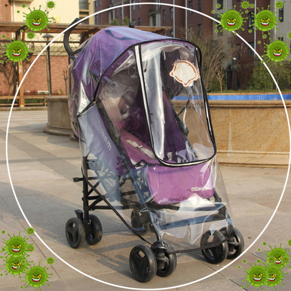Universal Barnvagn Vattentätt Baby Cover