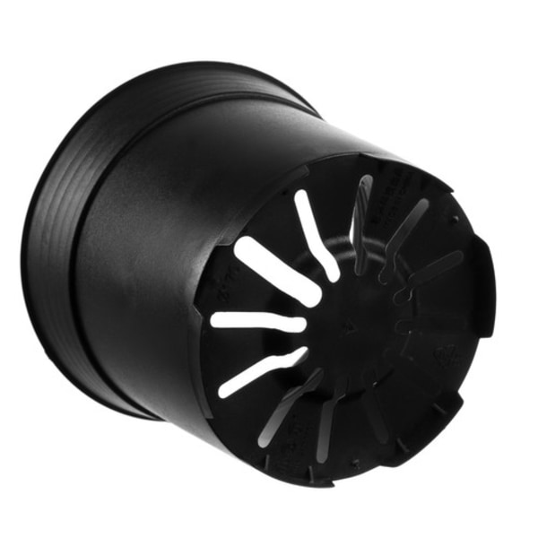 20-Pack - Plant Pots / Pots - 16 cm Black Svart