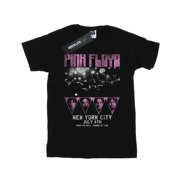 Pink Floyd Girls Tour NYC bomull T-shirt 5-6 år svart Black 5-6 Years
