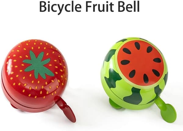 Barncykelklocka Vattenmelonmönster Justerbar för Scooter Balanscykel