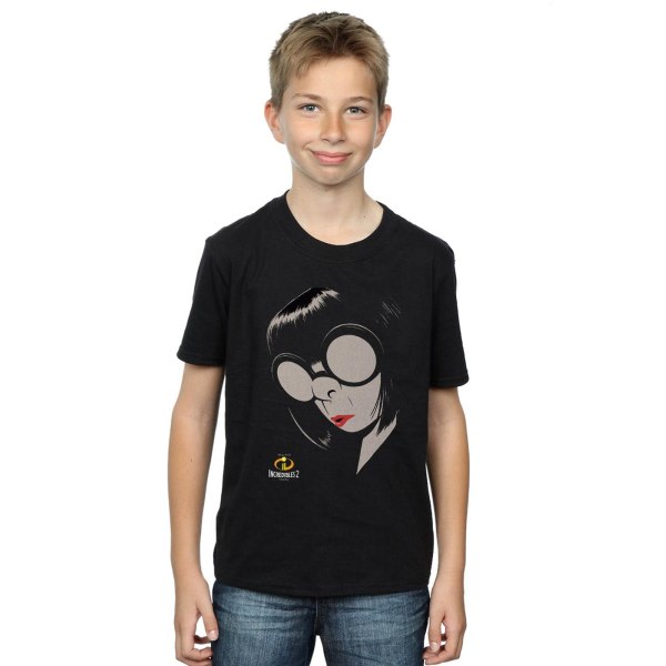 Disney Boys The Incredibles Edna T-paita 9-11 vuotta musta musta 9-11 vuotta