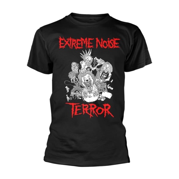 Extreme Noise Terror Unisex Adult In It For Life T-skjorte XXL Bl Black XXL