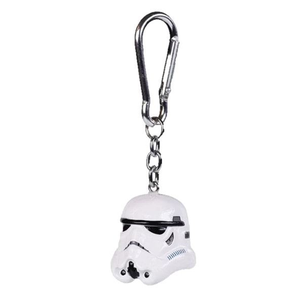 Star Wars Stormtrooper 3D Nyckelring One Size Vit Vit One Size
