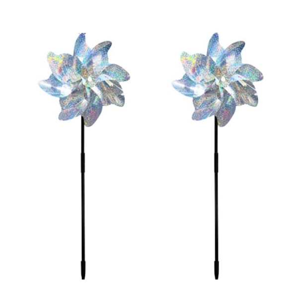 INF Vindmøller / Reflekterende Fugleskræmsler-XF10- 2-pack 2-pak