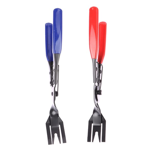 Car Headlight Repair Installation Tool Trim Clip Removal Pliers-FF- Blue