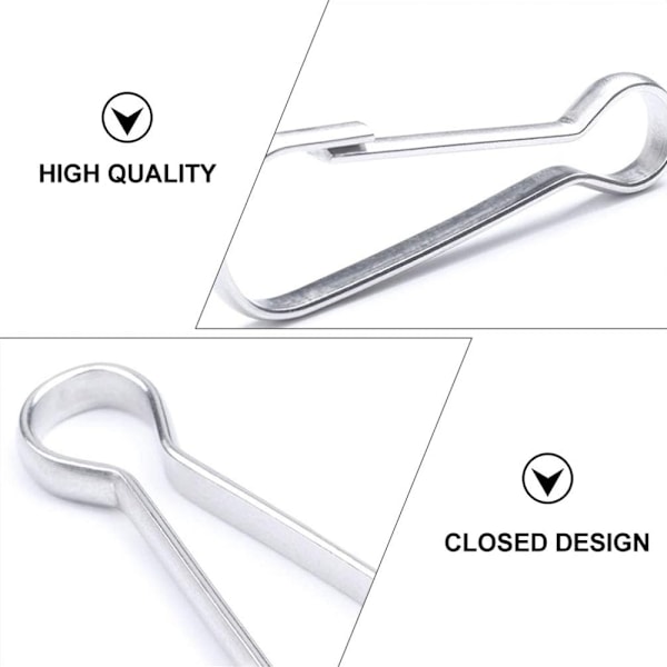 20 Pieces 2 cm Transparent Self-Adhesive Ceiling Hooks Self-Adhesive Hooks Ceiling with Flagpole Clips-FF-