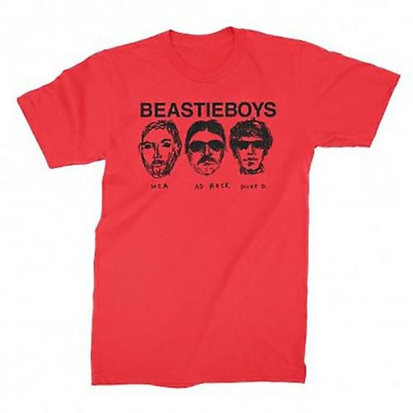 Beastie Boys Faces T-skjorte L