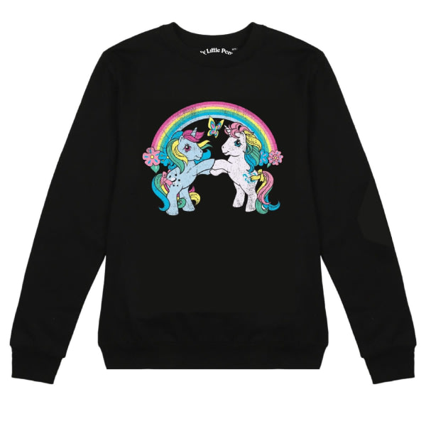 My Little Pony Naisten/Naisten Butterfly Sweatshirt L Musta L