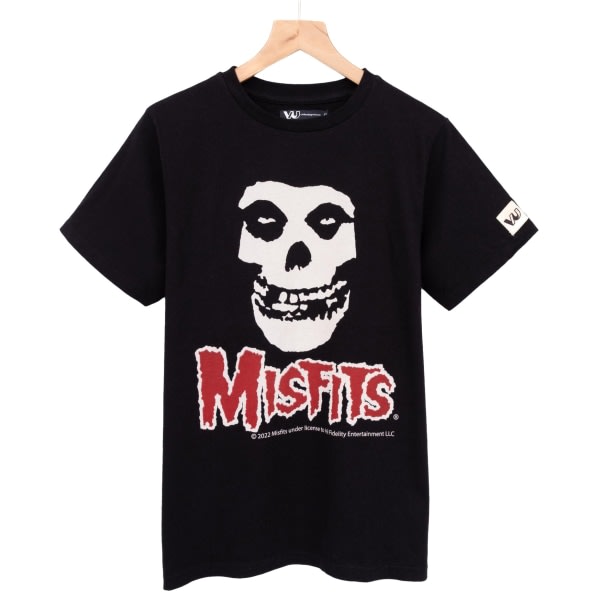 Misfits T-shirt för barn/barnband 11-12 år Svart/Vit/Röd Black/White/Red 11-12 Years