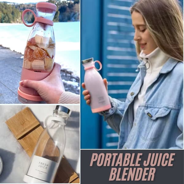 Blender To Go Bærbar Mini Blender Hvid White