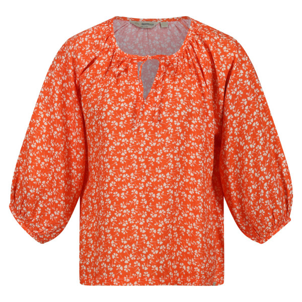 Regatta Dame/Dame Orla Kiely Persille Bluse med bindehals 16 UK Satsuma 16 UK