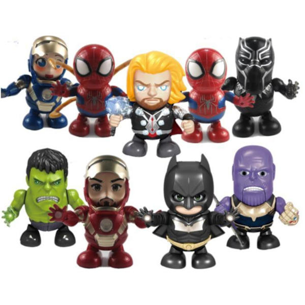 Marvel Helter Dansehelt 8 stk. Modeller Thaons