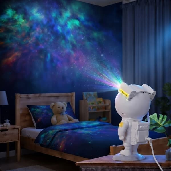 Galaxy Lamp Astronaut - Star Projector with LED and Remote Control 600