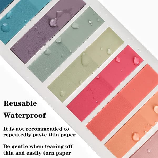 Indeksfaner Sticky Notes 1600 Stykker Genanvendelige Sidemarkører