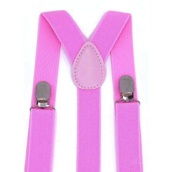One-size Hängslen i olika färger pink
