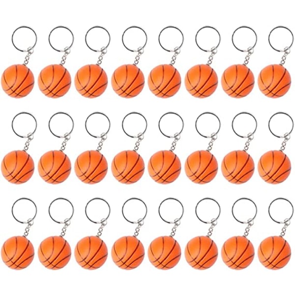 Basketnyckelringar Nyckelringar för sportbollar för skolan Carnival R