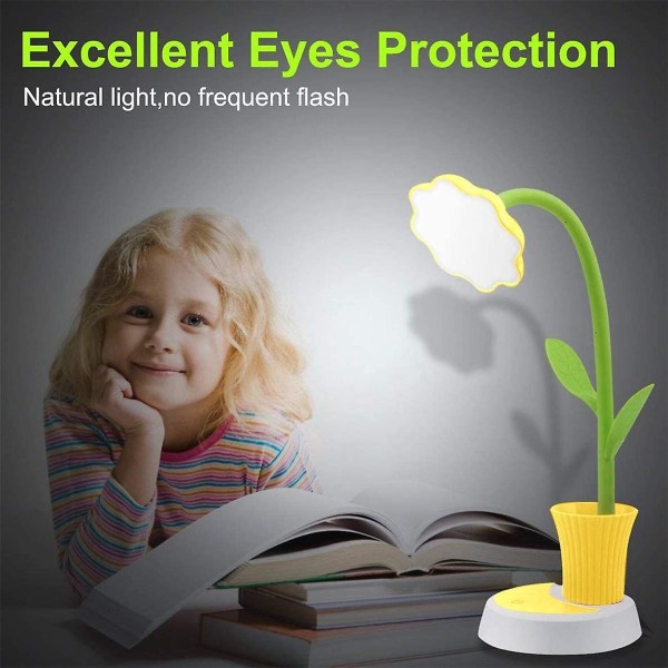 Lasten pöytälamppu, Creative ladattava LED-pöytälamppu Eye
