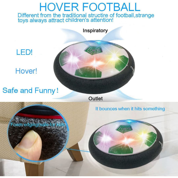 Leksak LED Hover Fotbolle til stalden