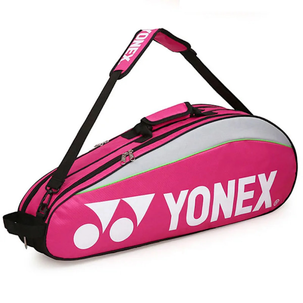 Original Yonex badmintonbag for maks 3 racketter sportsbag Rose