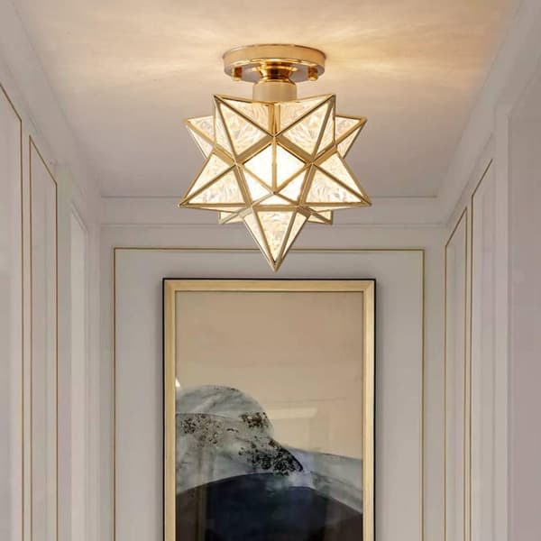 Loftlampe Nordisk stil SORT sort-FF- black