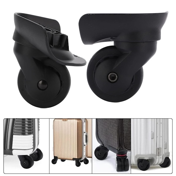 Samsonite hjul udskiftning, 1 par A53 kuffert Bagagehjul Universal kuffert Hjul udskiftning