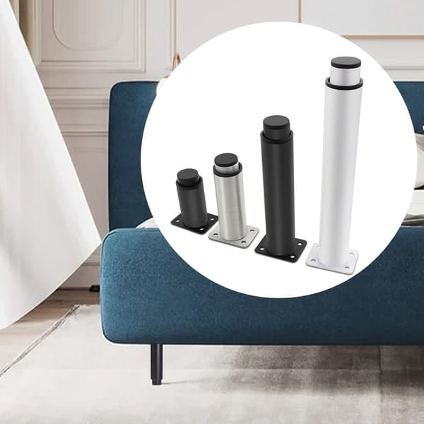 Sengebjelke Støtte Møbelben HVIT 8CM Hvit-FF- White 8cm