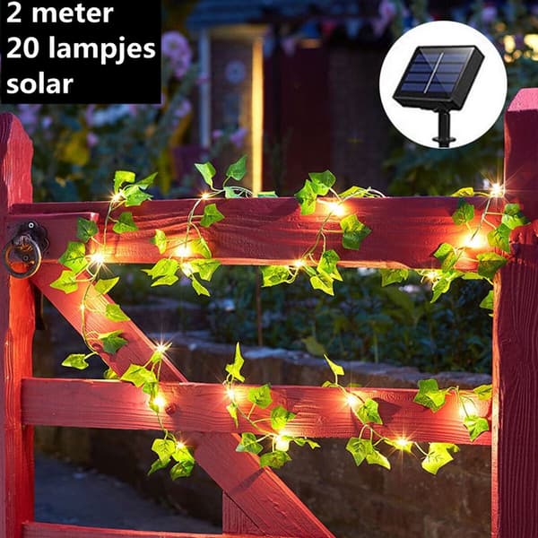 LED-aurinkovalosarja vaahtera-muratti 2m 20 valoa A