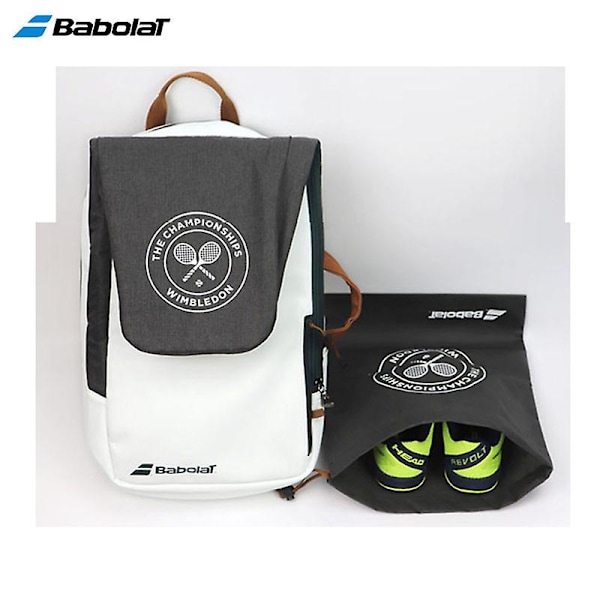 Babolat Tennisreppu Pure Wimbledon Yhdistelmä Tennismaila Squash Badmintonmaila Laukku Suuri Kapasiteetti Lakkilaukku Type C