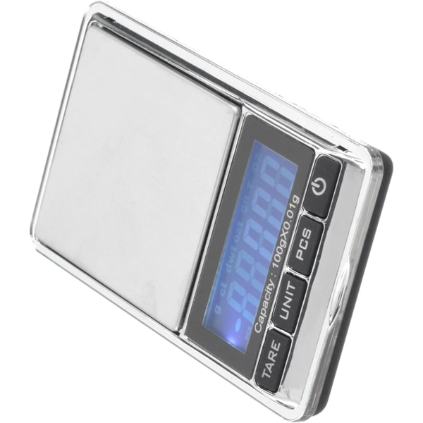 0,01gx100g Mini elektronisk digitalvåg viktbalans LCD