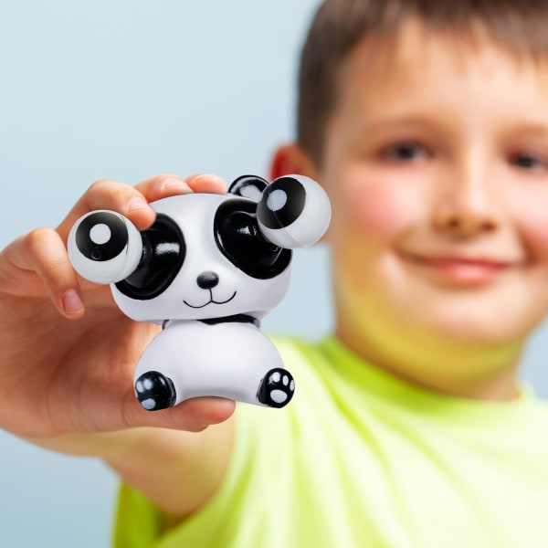 Silmiä hivelevät pandalelut – stressiä vähentäviä leluja lapsille ja aikuisille