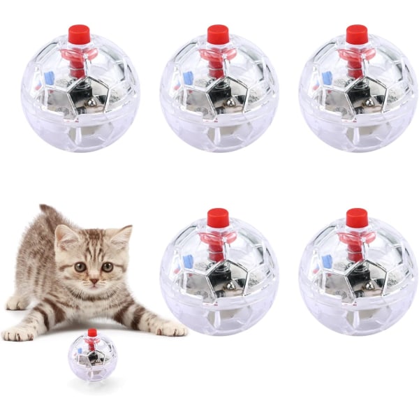 Bitar Spökjaktboll Lysande rörelsebollar Utrustning Interaktiva kattbollar Husdjursleksaker for inomhusskatter Hundar Jagar motion Underhållningsleksak
