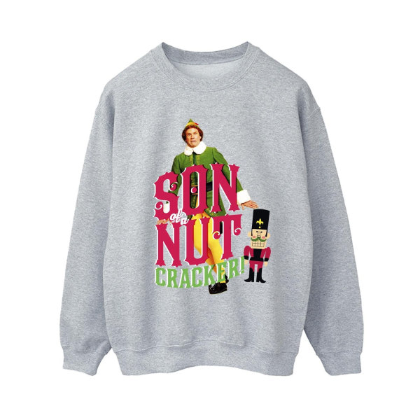 Elf Womens/Ladies Son Of A Nutcracker Sweatshirt L Sports Grey L