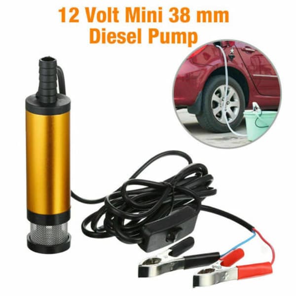 Elektrisk biloljepump 12V 24V för pumpning 12V Gold