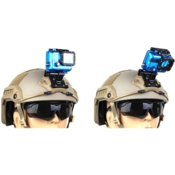 90 luokkalaista rotaatio militärhjälm nopea monterad basadapterfäste för videokamera