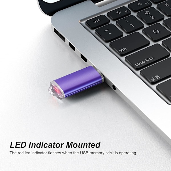 16 GB USB-hukommelse 3-pak USB-hukommelse med stor kapacitet USB