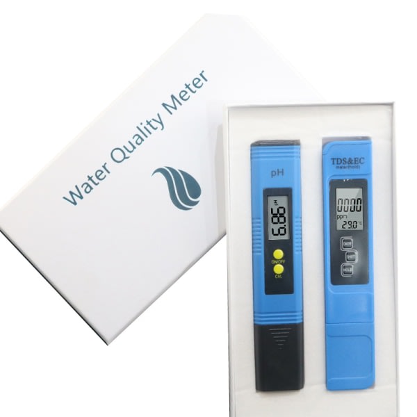 Vandtestsæt - Digital pH og TDS Meter Combo#2