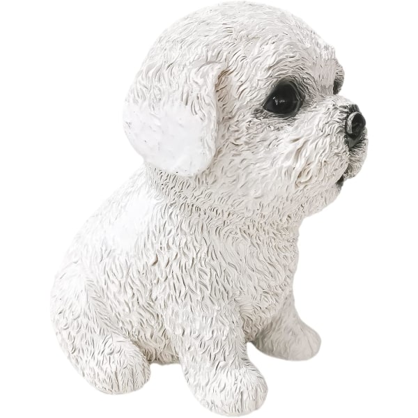 Have Landskabs Simulation Hund, Hunde Skulpturer Plænefigur