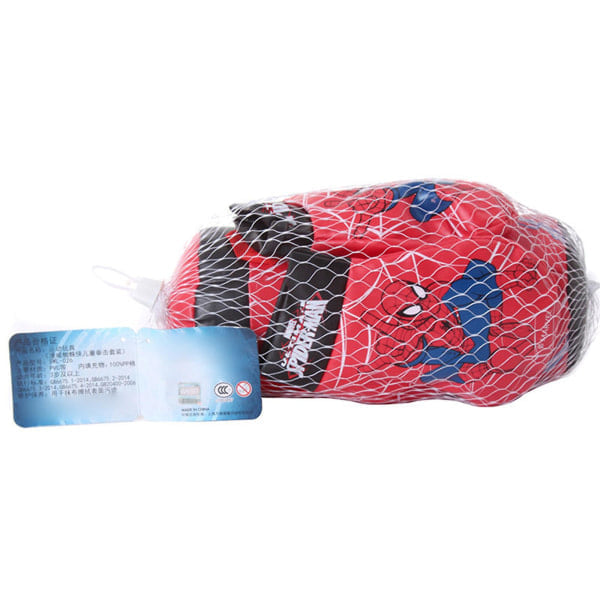 Spider-Man Boxing Bag for Kids, Punching Bag Toy with Boxing Gloves and Adjustable Stand, Birthday Gift for Boys Ages 4-9