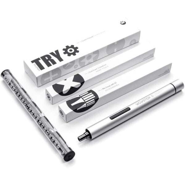 WowstickTry Mini elektrisk skruvmejsel Mini Designer Pen 3Nm Batt