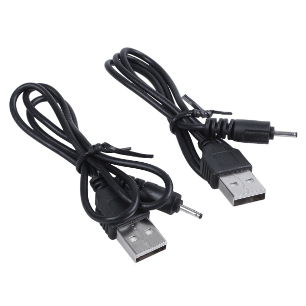 USB kaapeli 2,0 mm DC laturi 6280 E65 N73 N80 50cm 2kpl