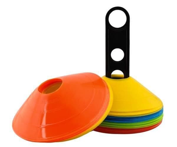 50-Pack - Marking Cones / Training Cones - Cones Training multifärg multicolor
