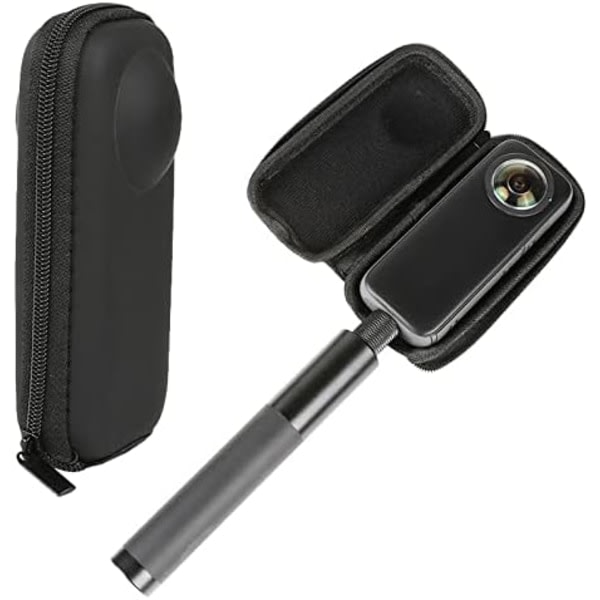 Mini PU skyddande case Väska Box Mount för Insta 360 one x2 panoramakamera bärbara tillbehör